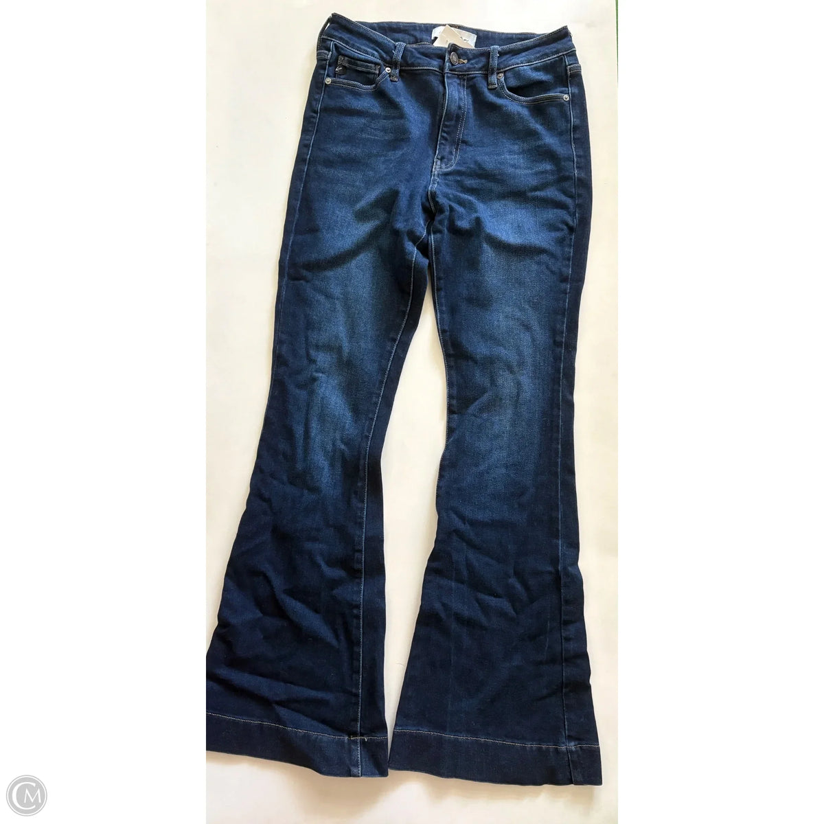 Jeans Flared By Kancan In Blue, Size: 8