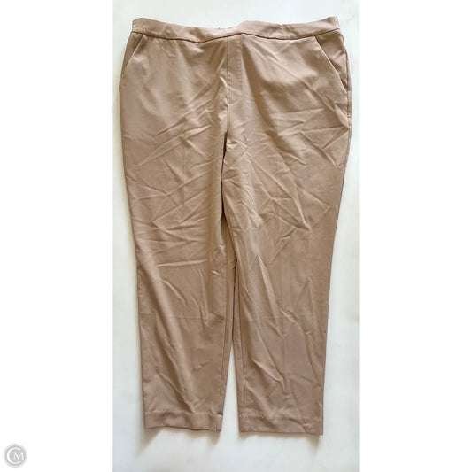 Pants Chinos & Khakis By Time And Tru In Tan, Size: 3x