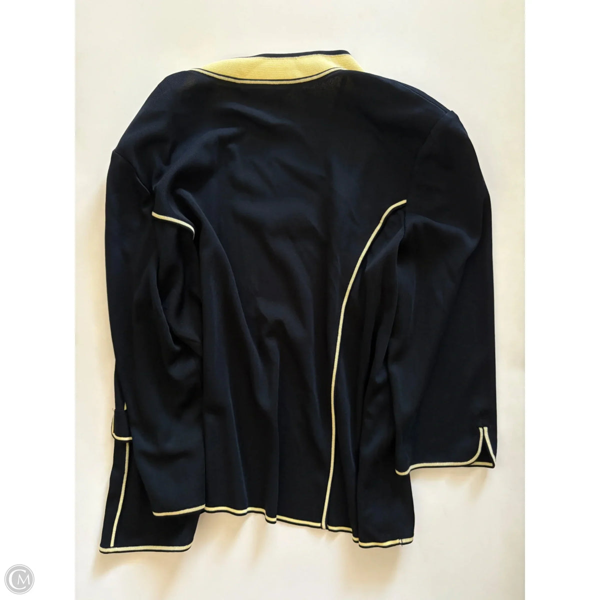 Blazer By Ming Wang In Blue, Size: Xl