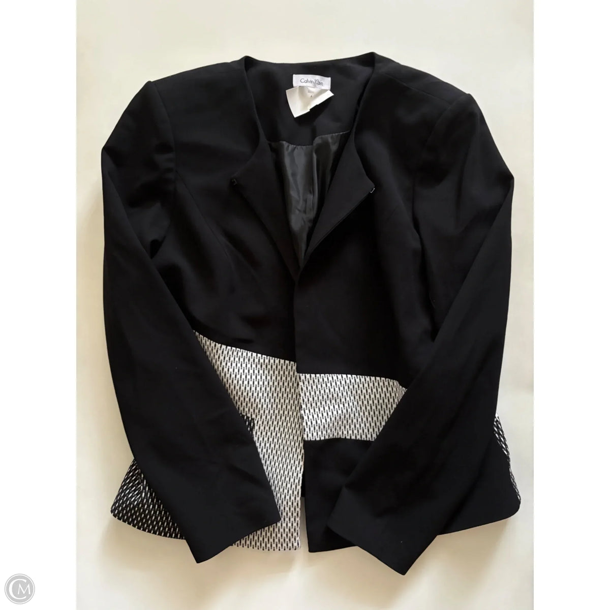Blazer By Calvin Klein In Black, Size: 14