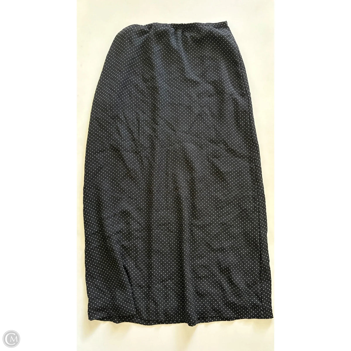 Skirt Maxi By Van Heusen In Polkadot Pattern, Size: S
