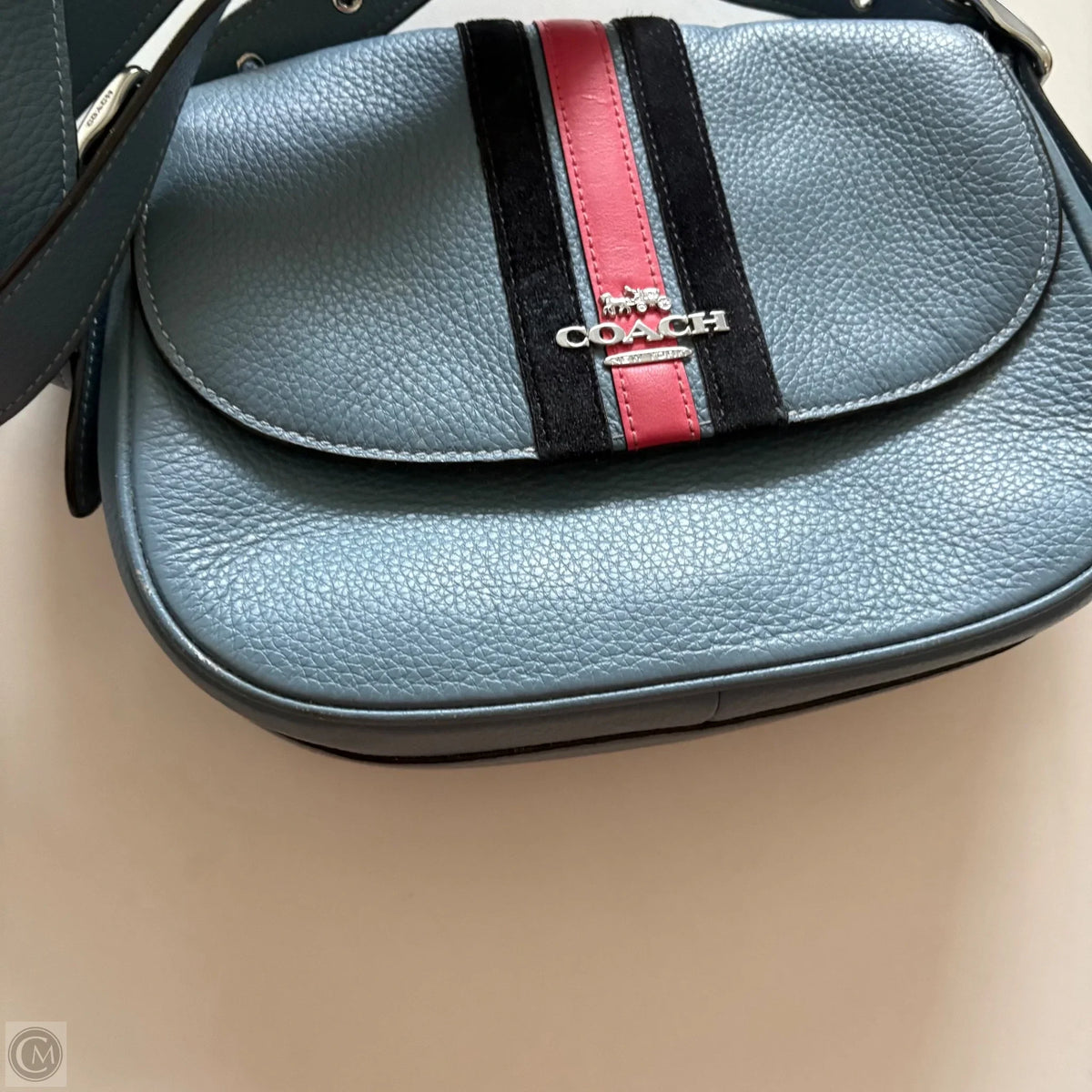 Crossbody Designer By Coach, Size: Medium