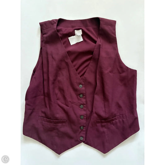 Vest Other By A New Day In Purple, Size: Xxl