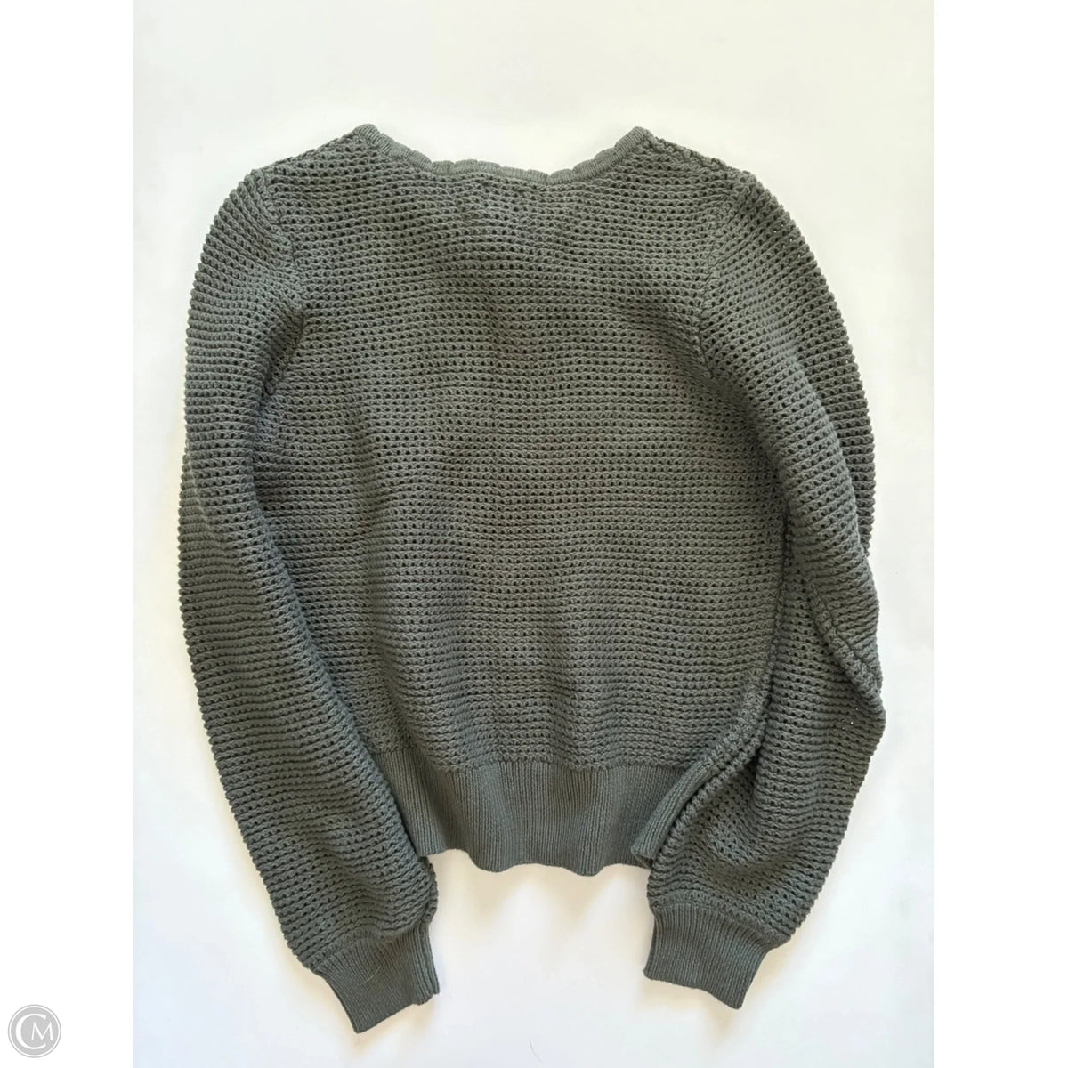 Sweater By Gap In Green, Size: M