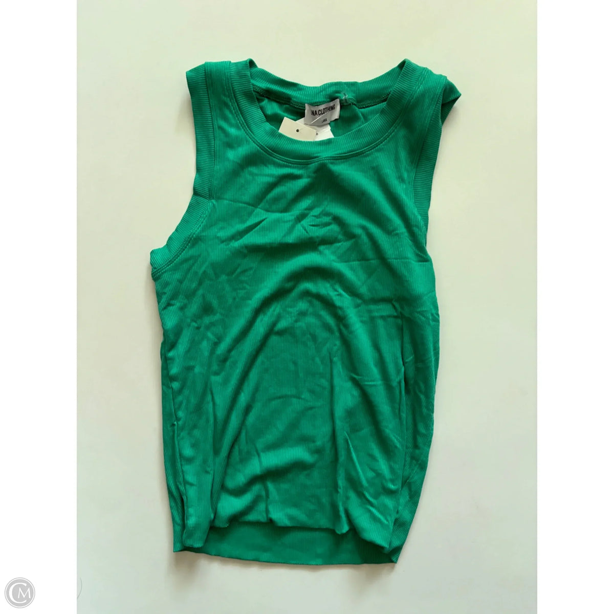 Tank Top By Lna In Green, Size: L