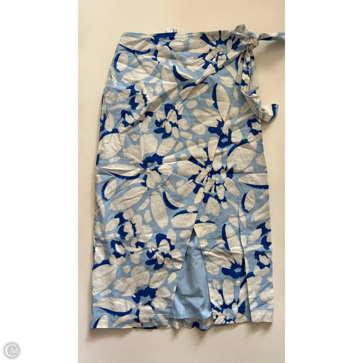 Skirt Midi By Loft In Blue, Size: 4