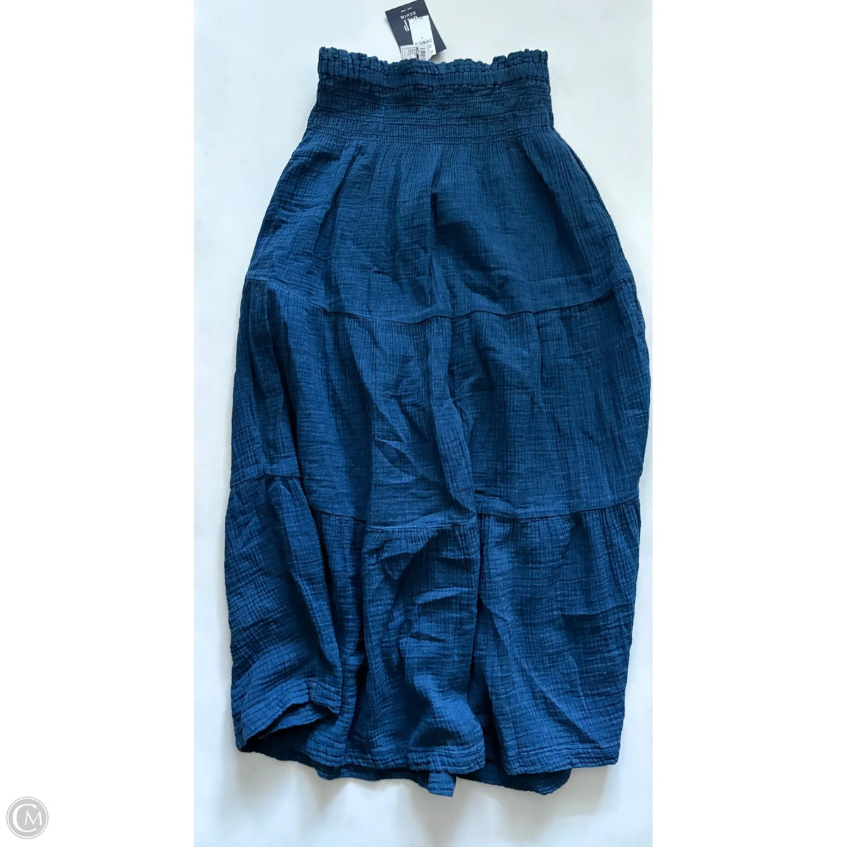 Skirt Midi By Gap In Blue, Size: S