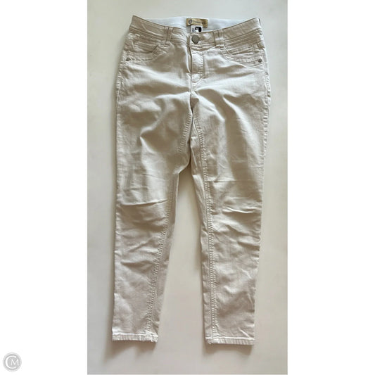 Jeans Boot Cut By Democracy In Cream, Size: 8