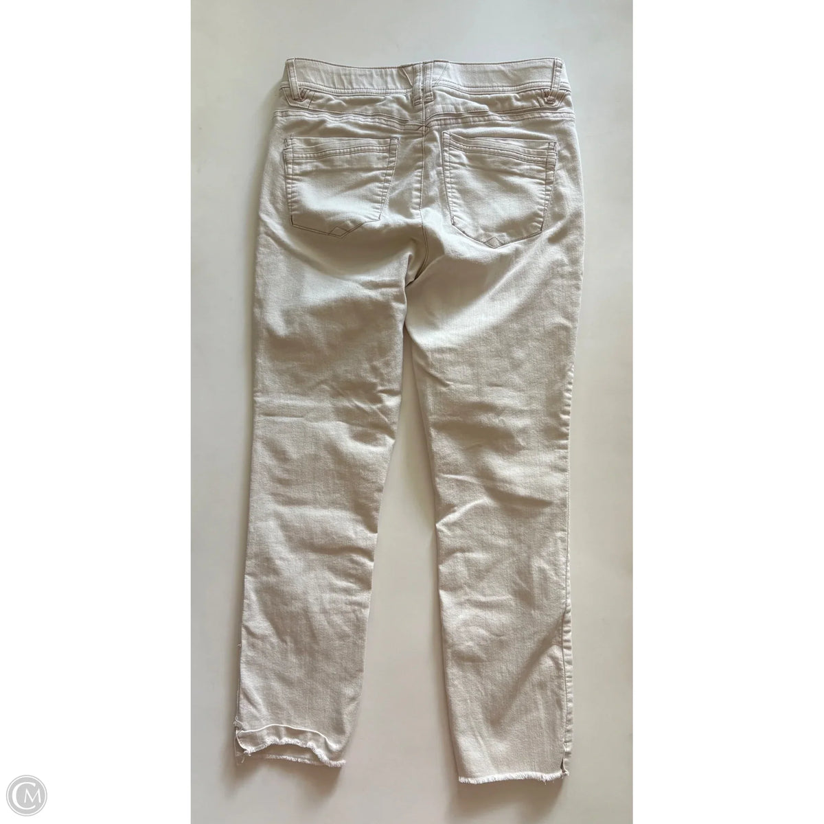 Jeans Boot Cut By Democracy In Cream, Size: 8