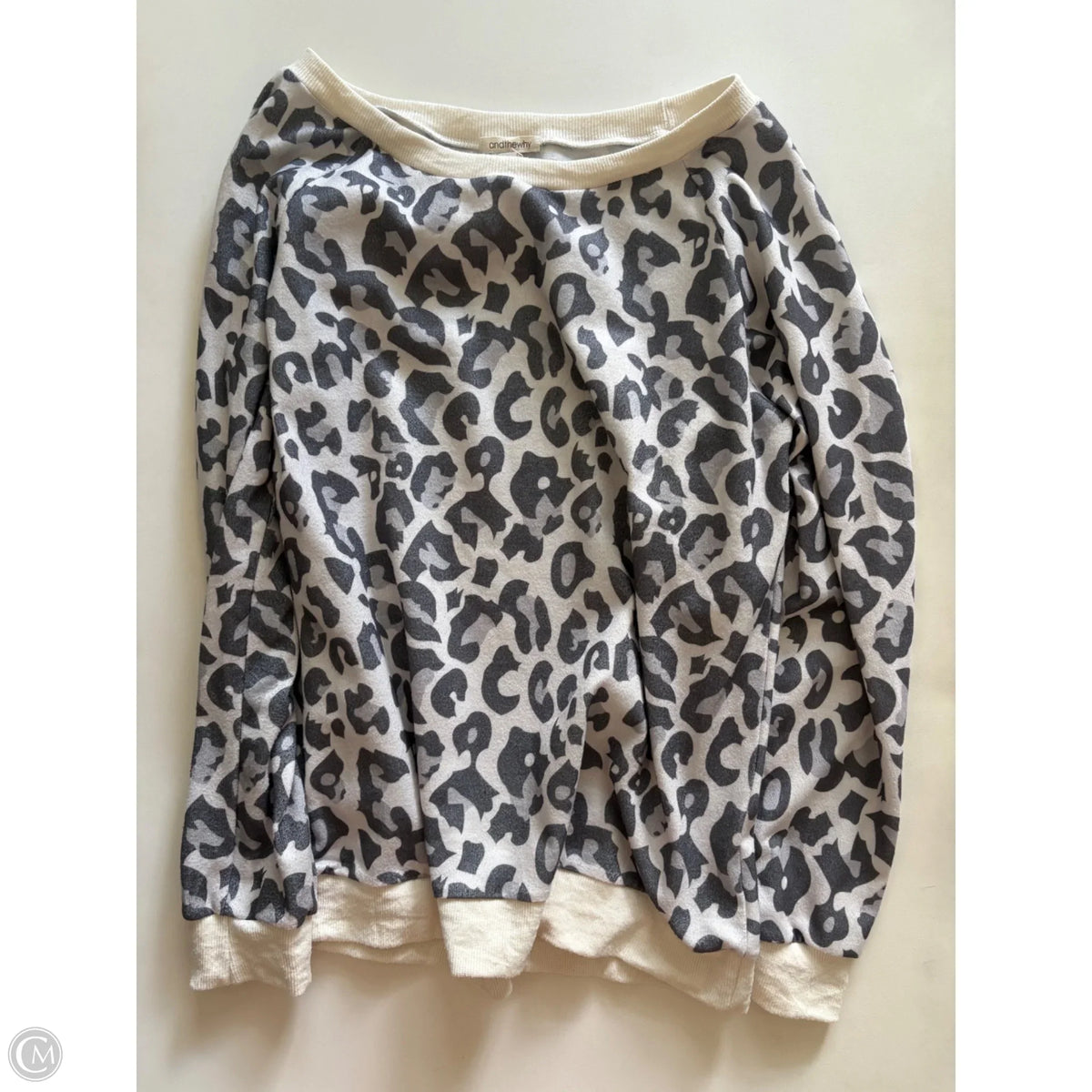 Sweater By andtheway In Leopard Print, Size: M