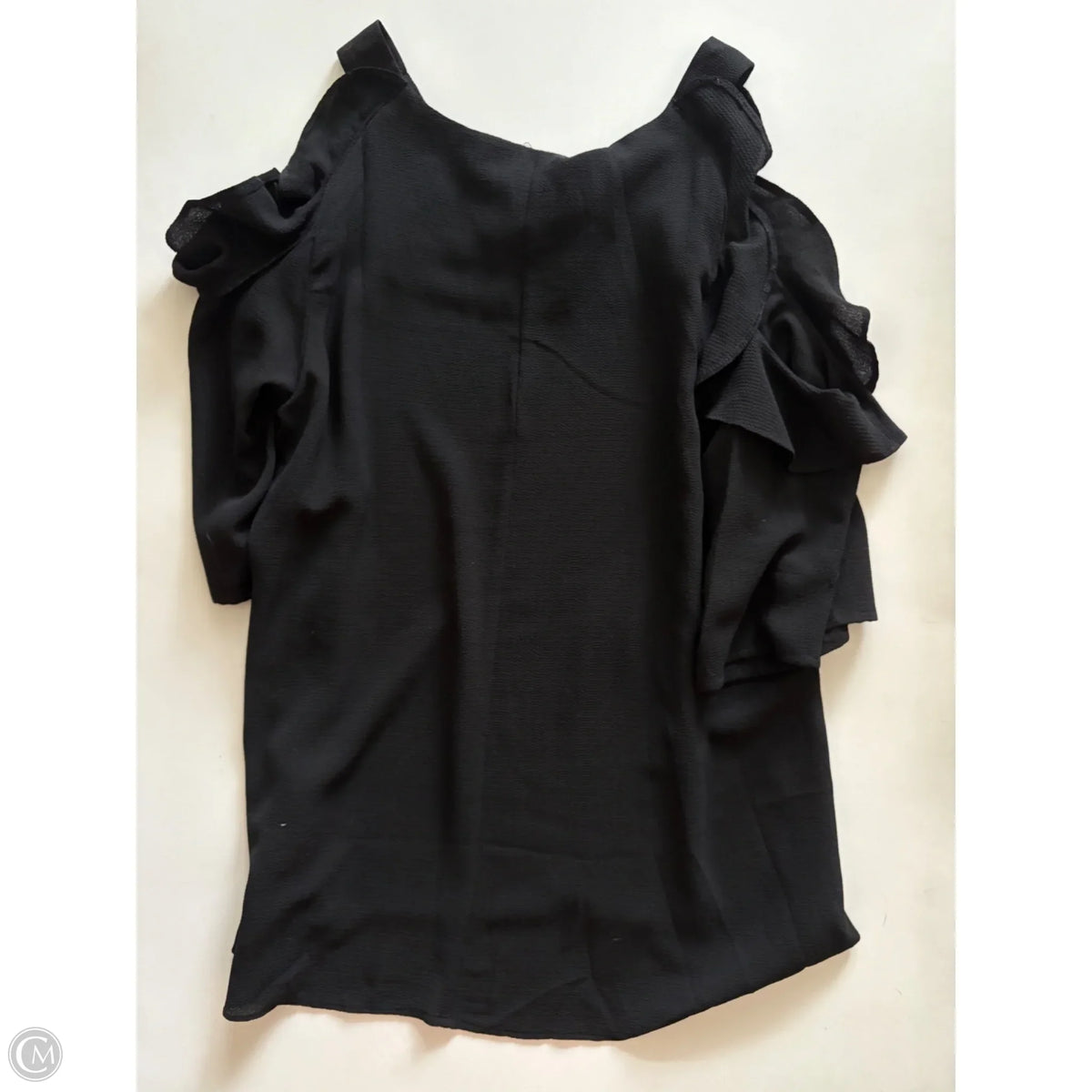 Blouse Short Sleeve By Umgee In Black, Size: S