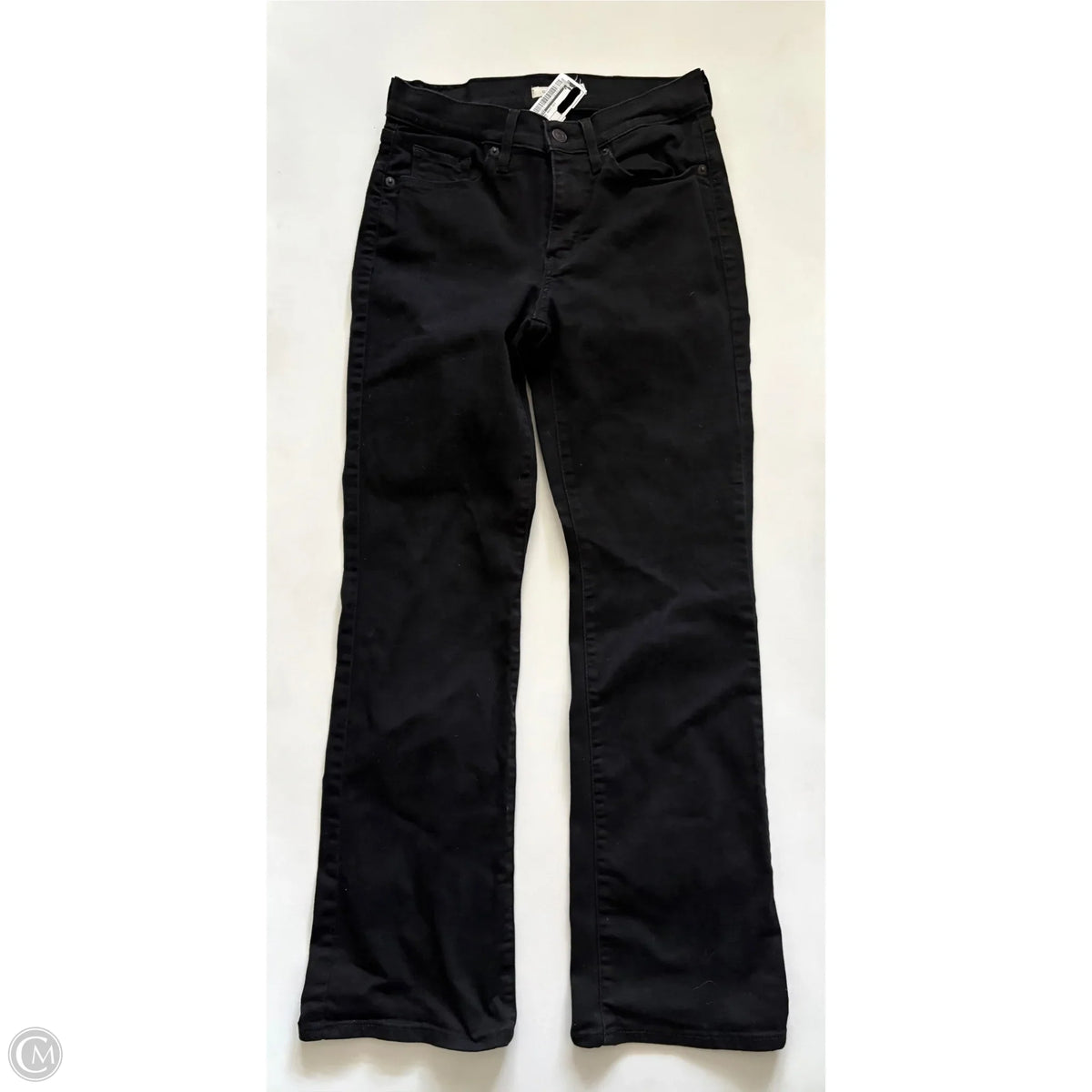 Jeans Boot Cut By Levis In Black, Size: 4