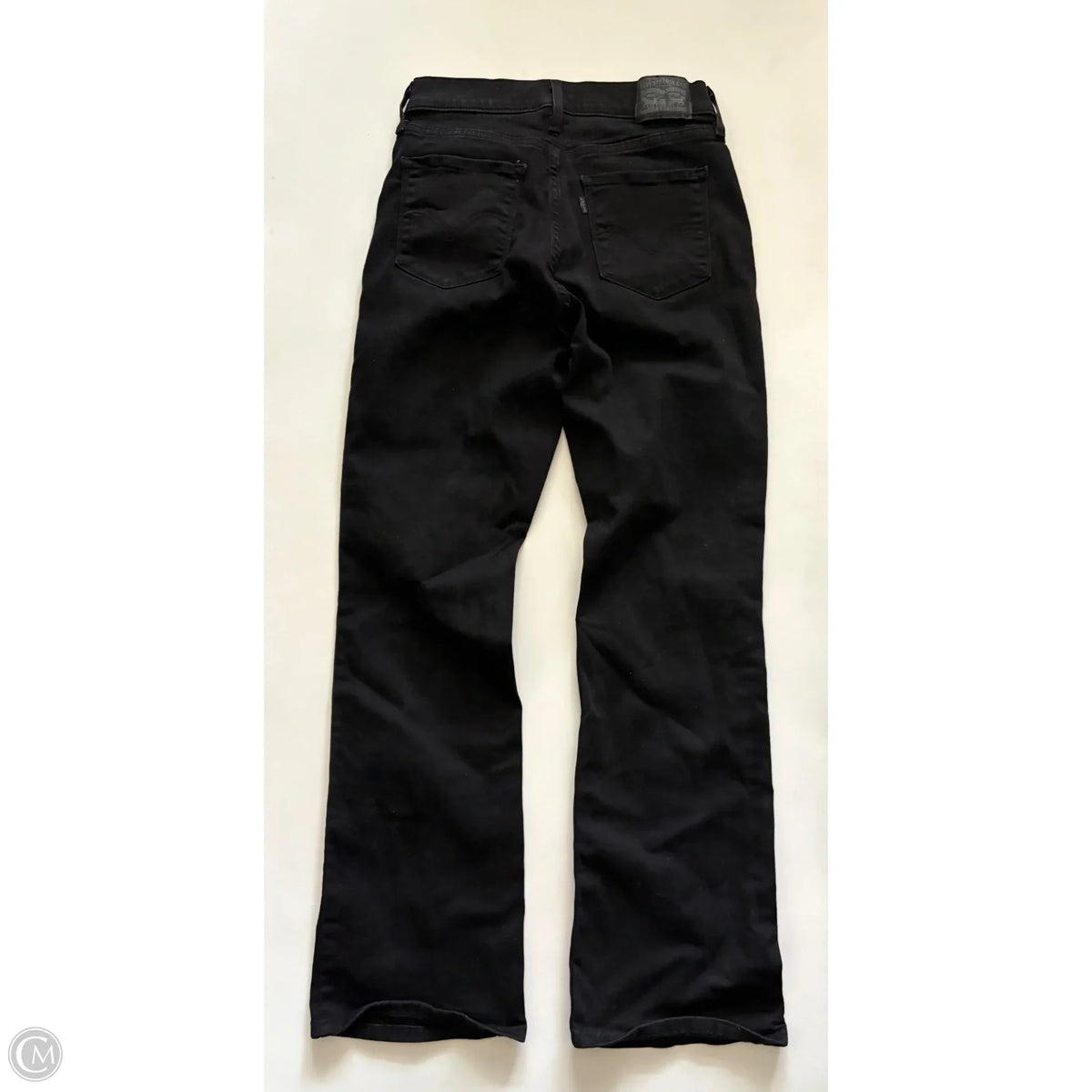 Jeans Boot Cut By Levis In Black, Size: 4
