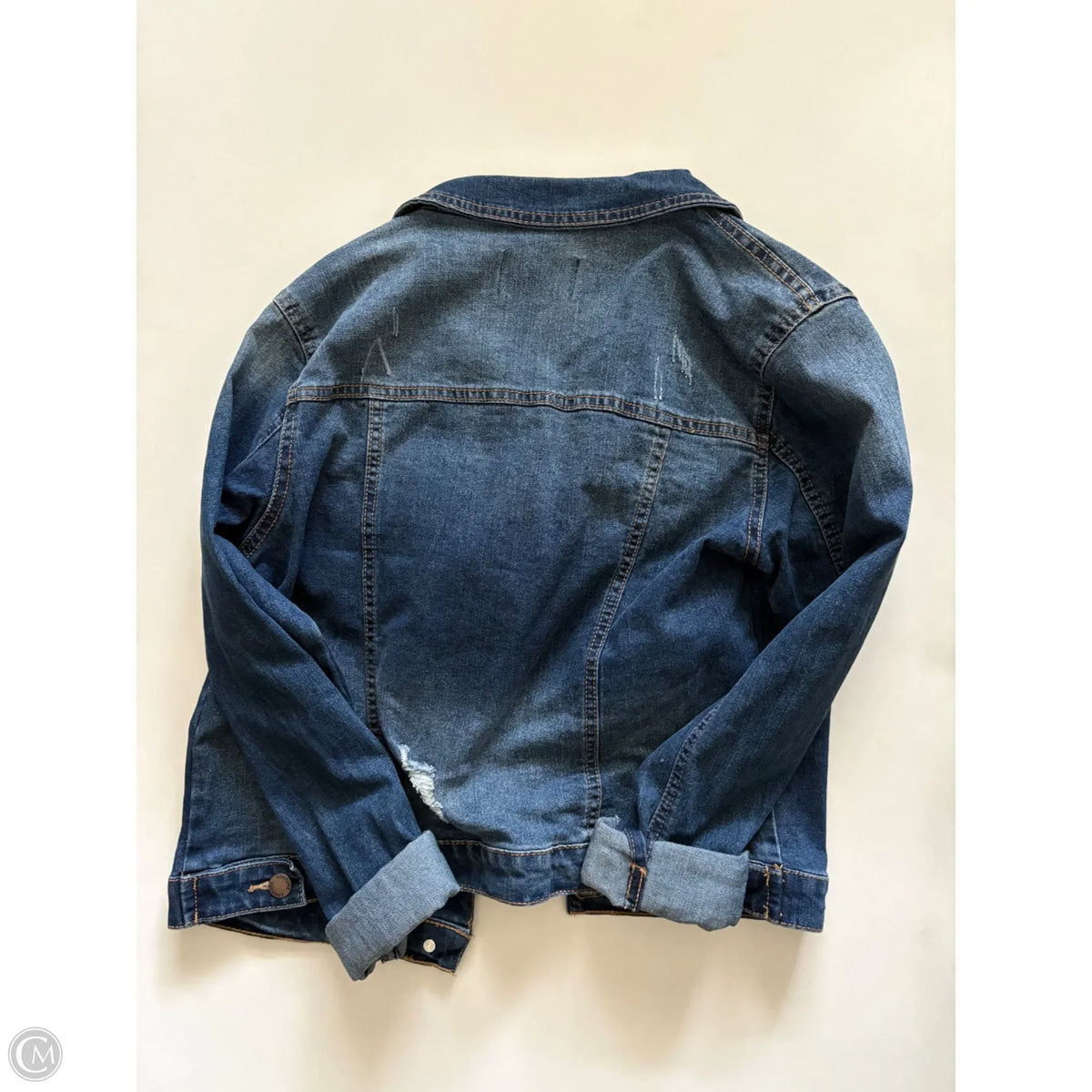 Jacket Denim By beta house In Blue, Size: M