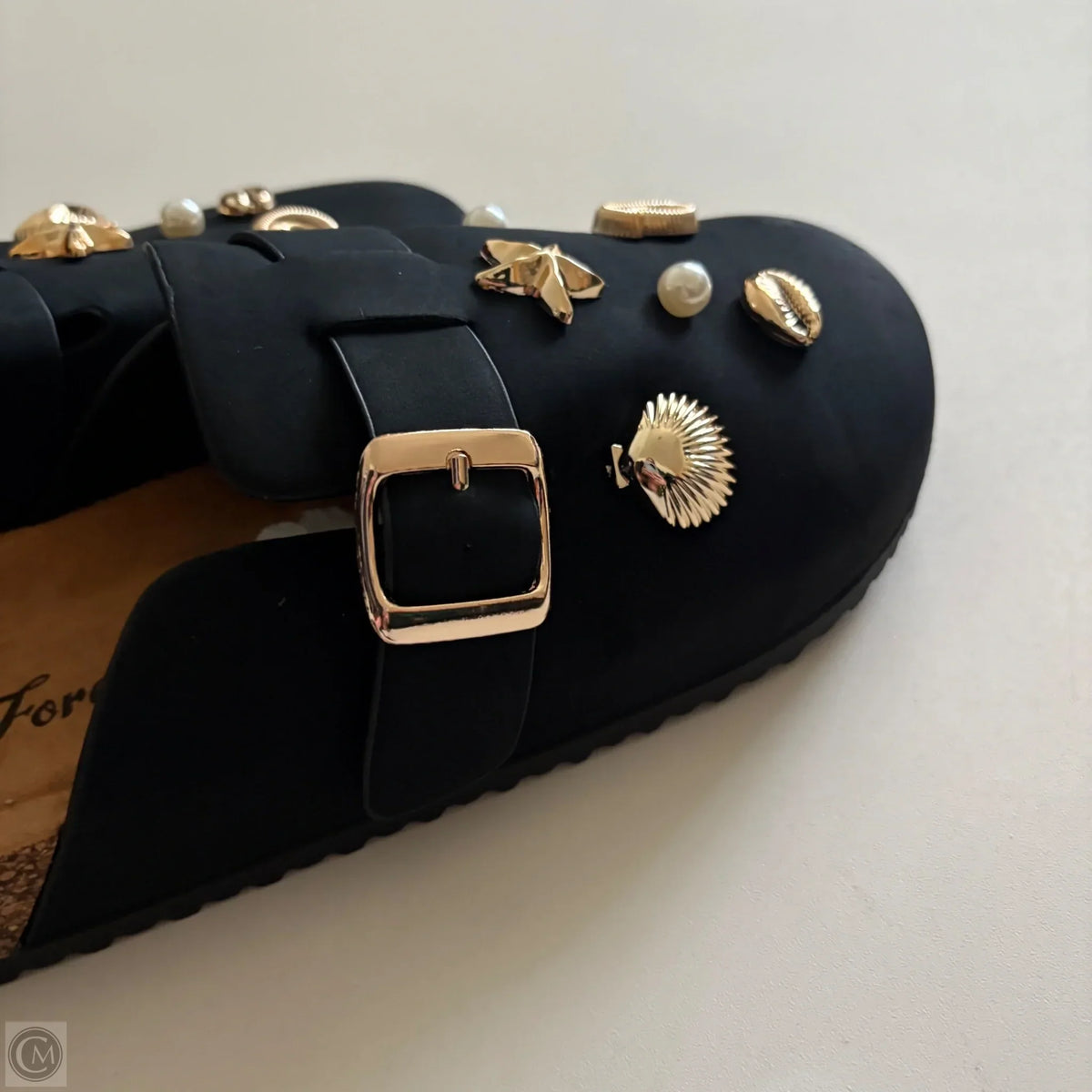 Shoes Flats By Forever In Black, Size: 7
