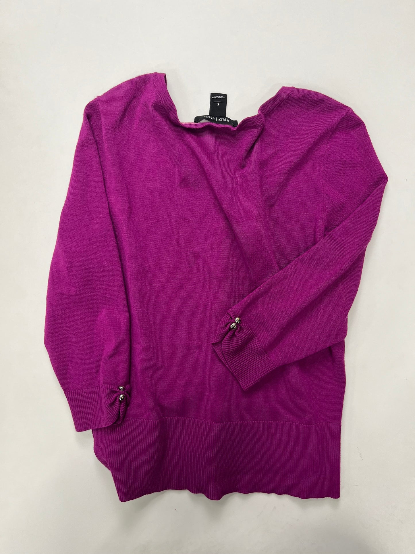 Magenta Sweater Cardigan White House Black Market, Size S