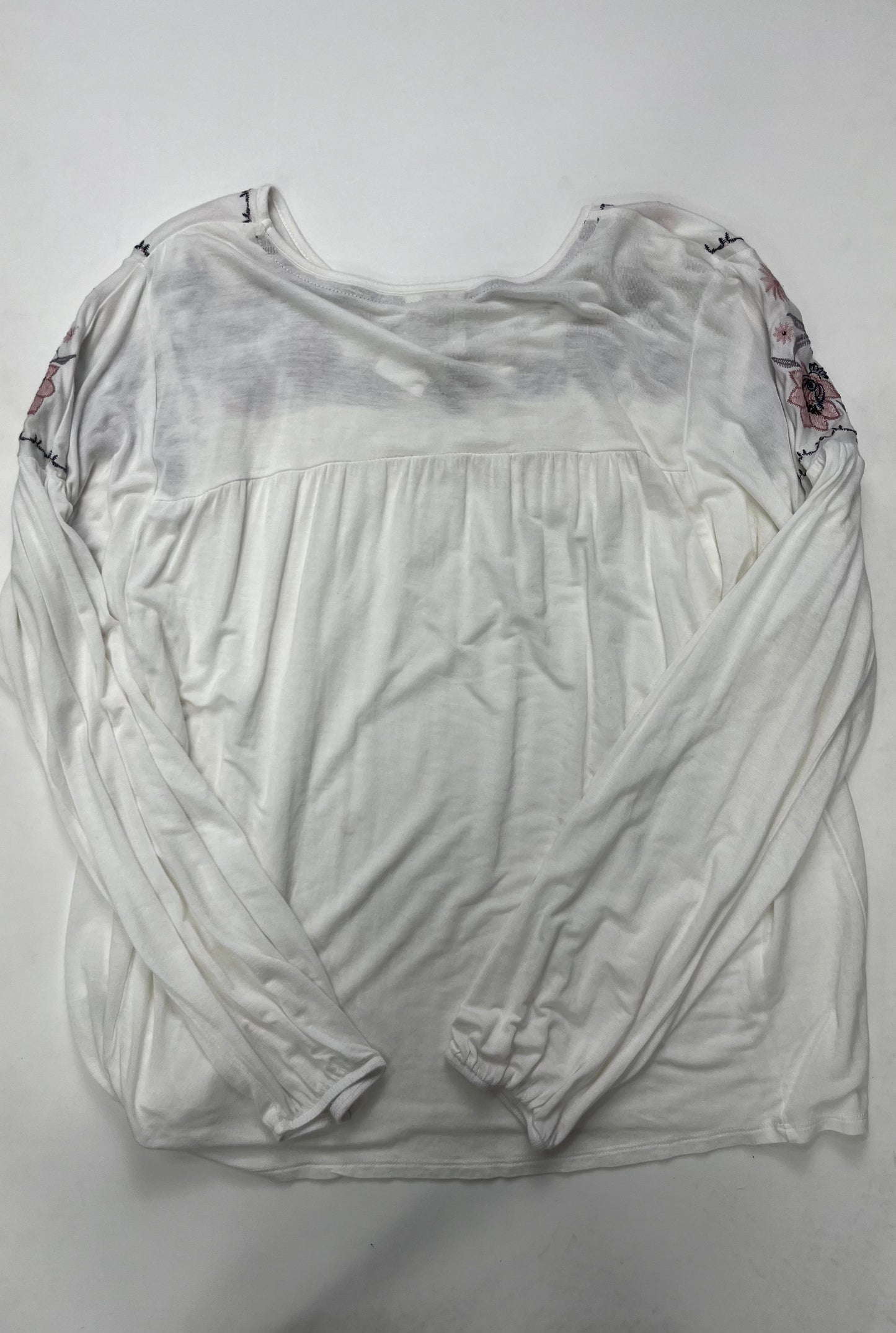 Top Long Sleeve By Knox Rose  Size: L