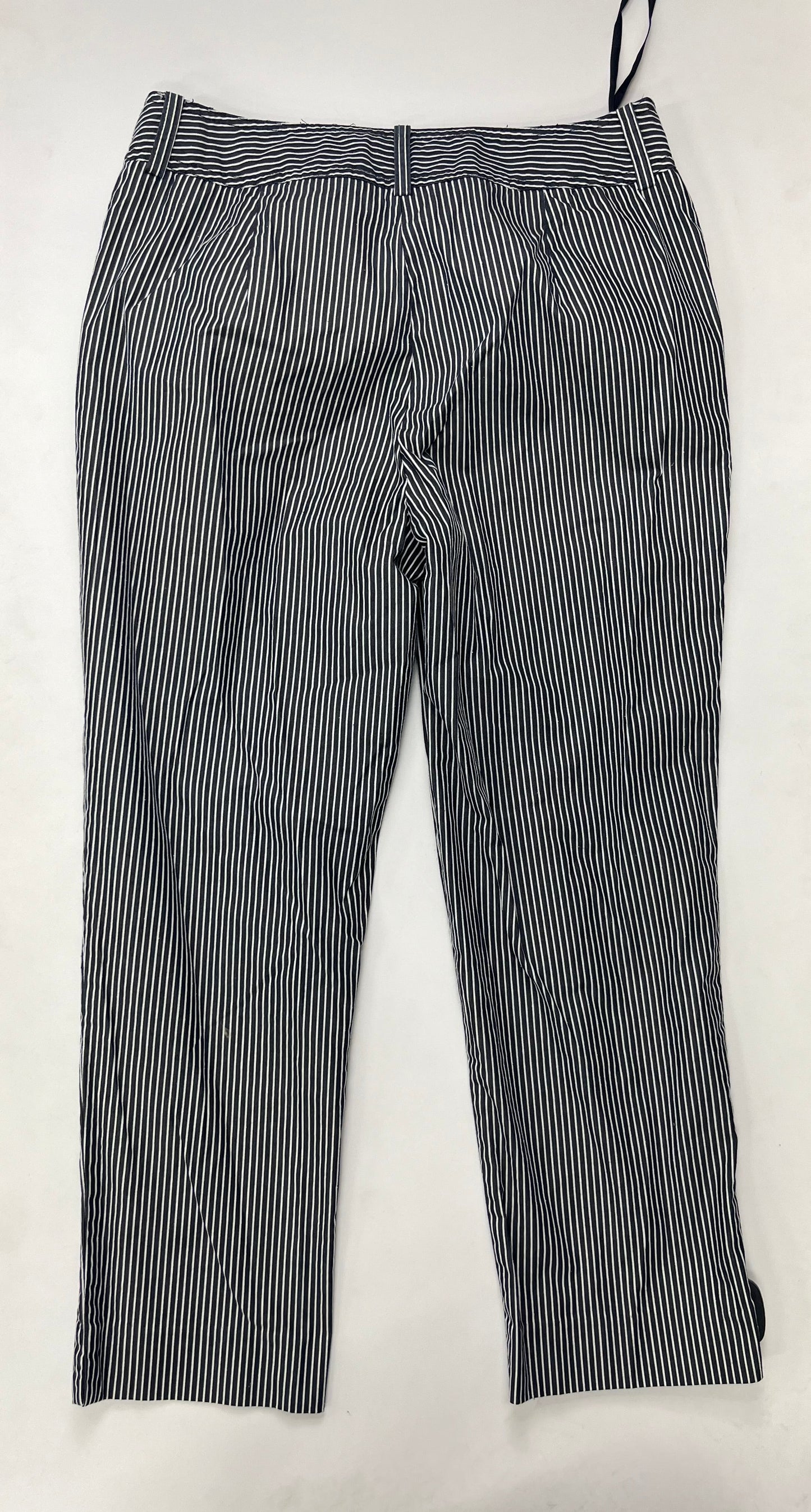 Striped Pants Ankle Jones New York, Size 8