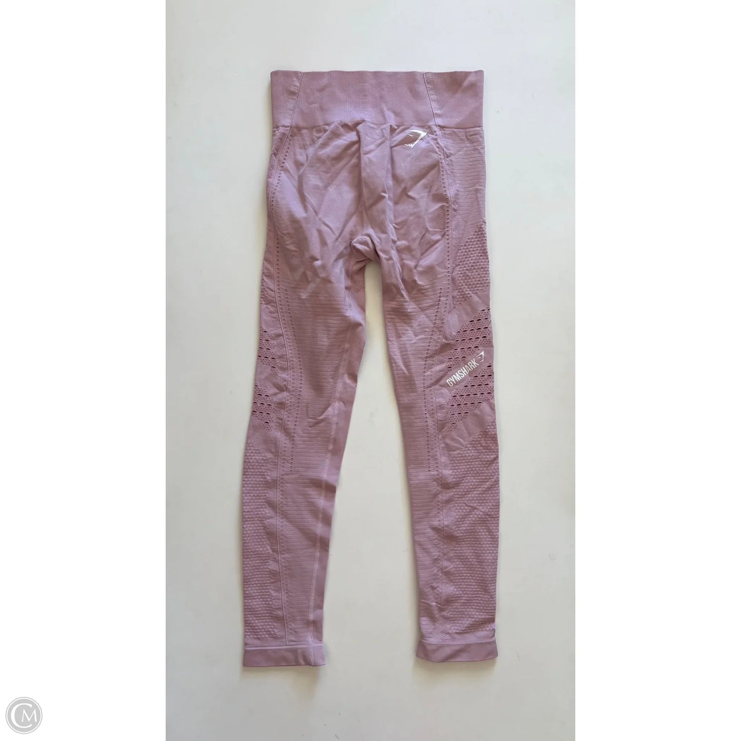 Athletic Leggings By Gym Shark In Pink, Size: M
