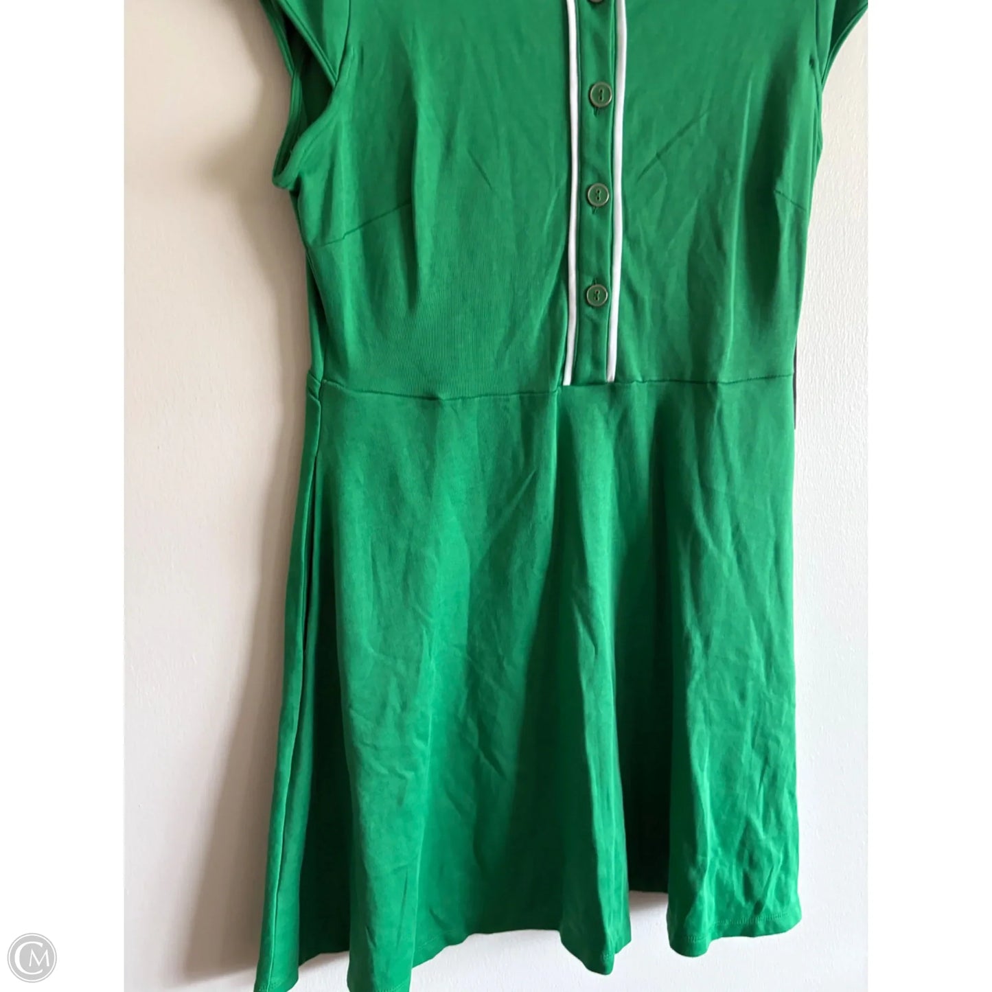 Dress Casual Midi By New York And Co In Green, Size: M