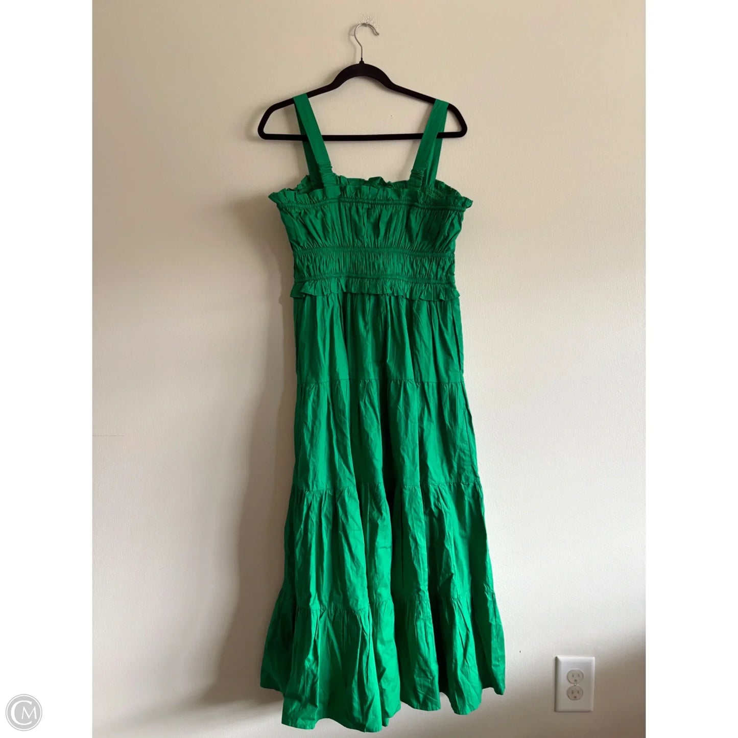 Dress Casual Maxi By Chelsea And Theodore In Green, Size: M