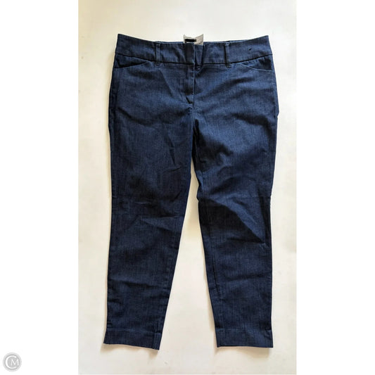 Pants Cropped By New York And Co In Blue, Size: 8