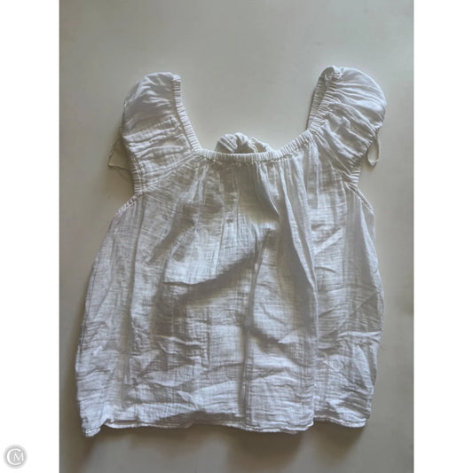 Top Sleeveless By Old Navy In White, Size: L