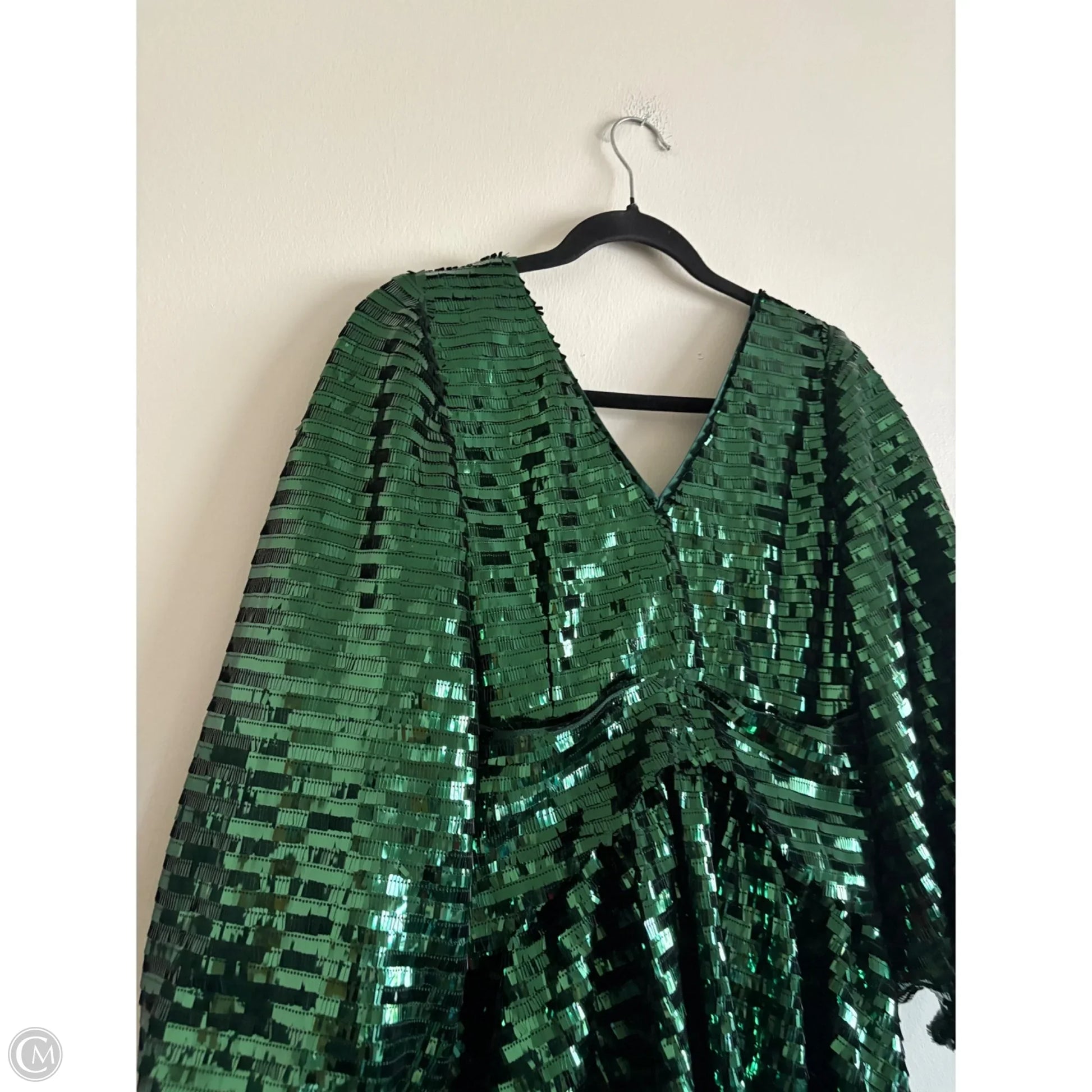 alden adair green dress Alden Adair Cher Dress in Tinsel, XS / Tinsel
