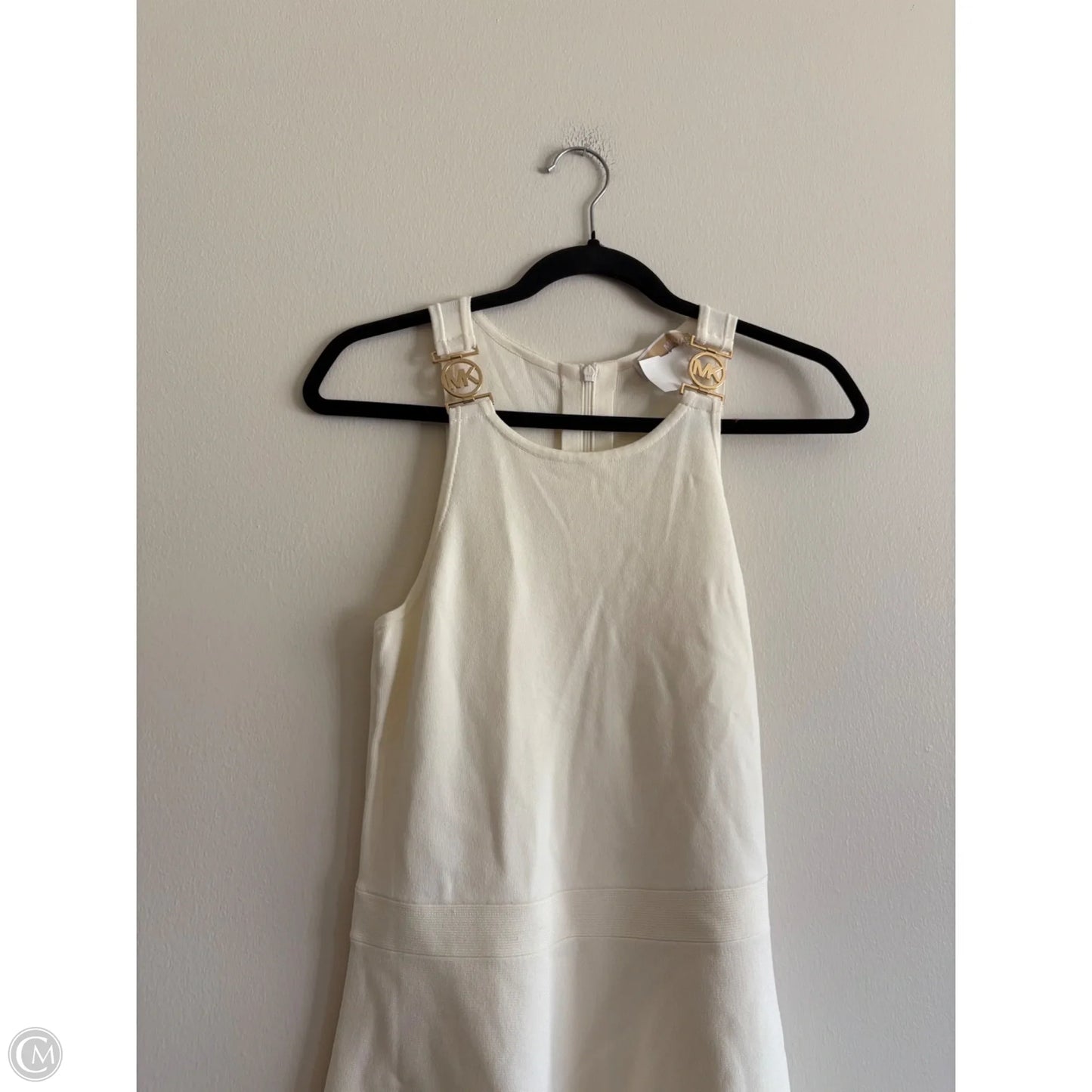 Dress Casual Short By Michael By Michael Kors In Cream, Size: M
