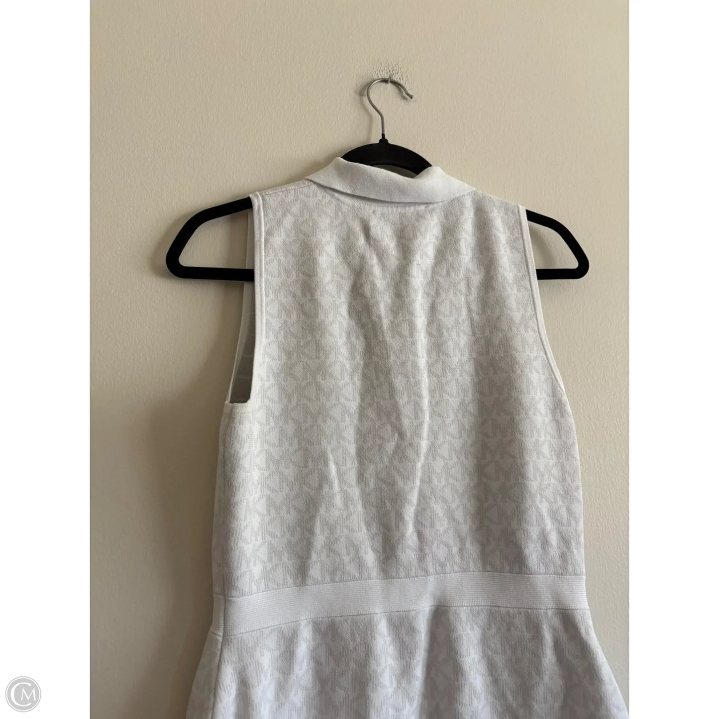 Dress Casual Short By Michael By Michael Kors In Grey & White, Size: M