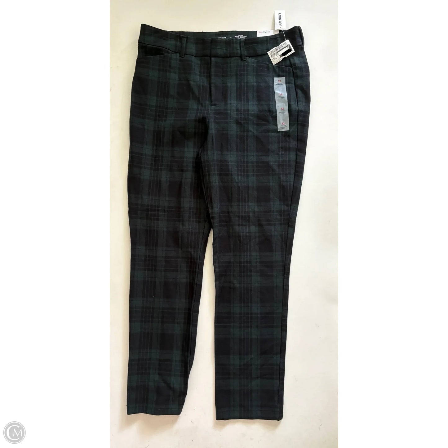 Pants Dress By Old Navy In Plaid Pattern, Size: 12
