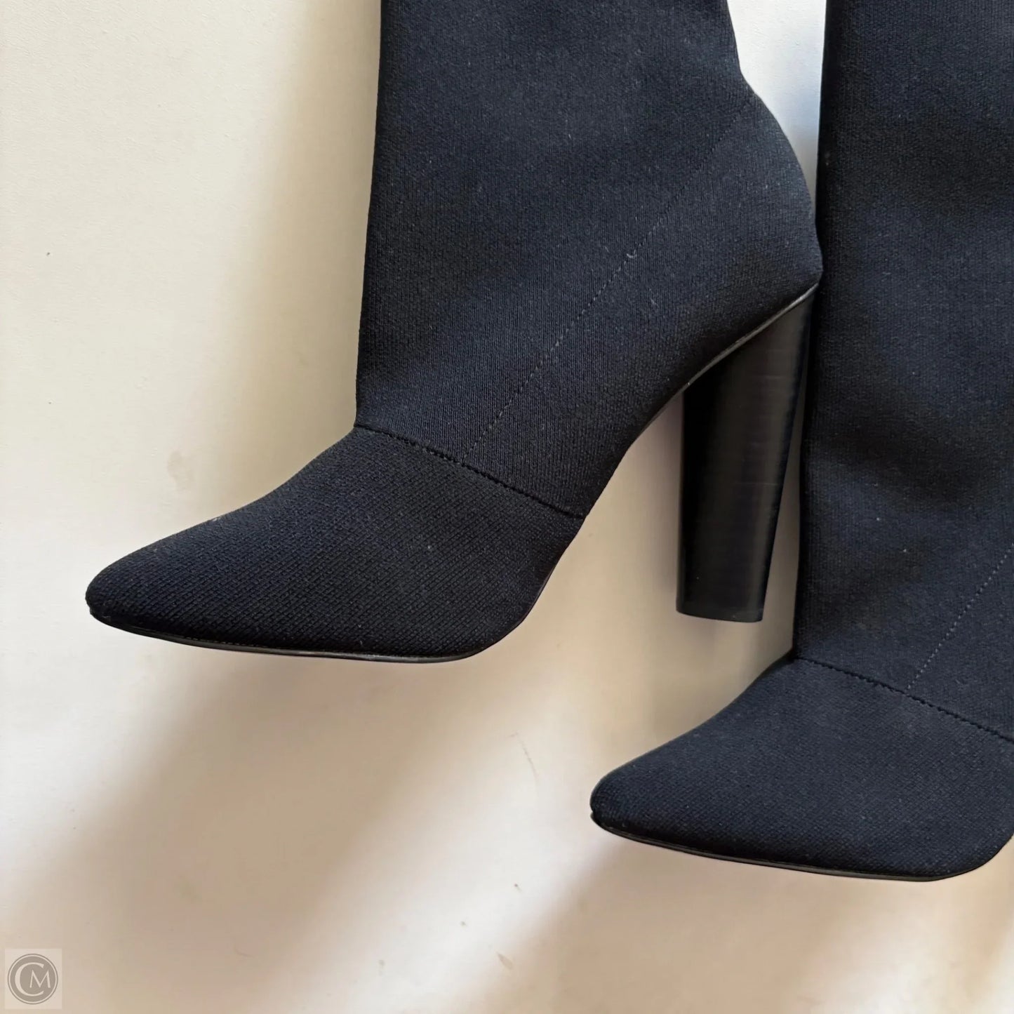 Boots Ankle Heels By Steve Madden In Black, Size: 10