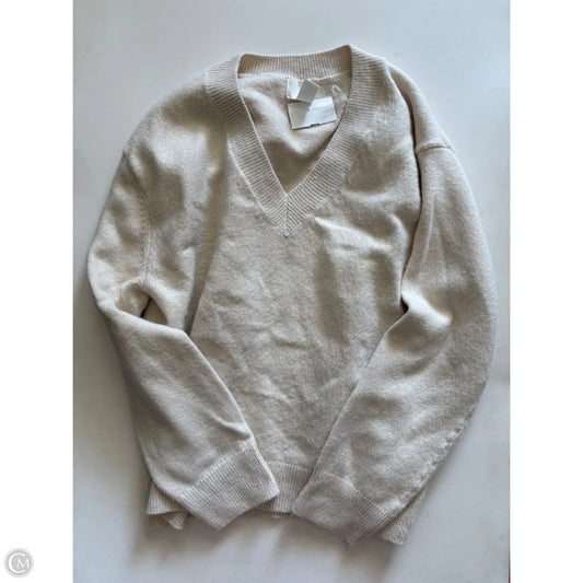 Sweater By H&m In Cream, Size: S