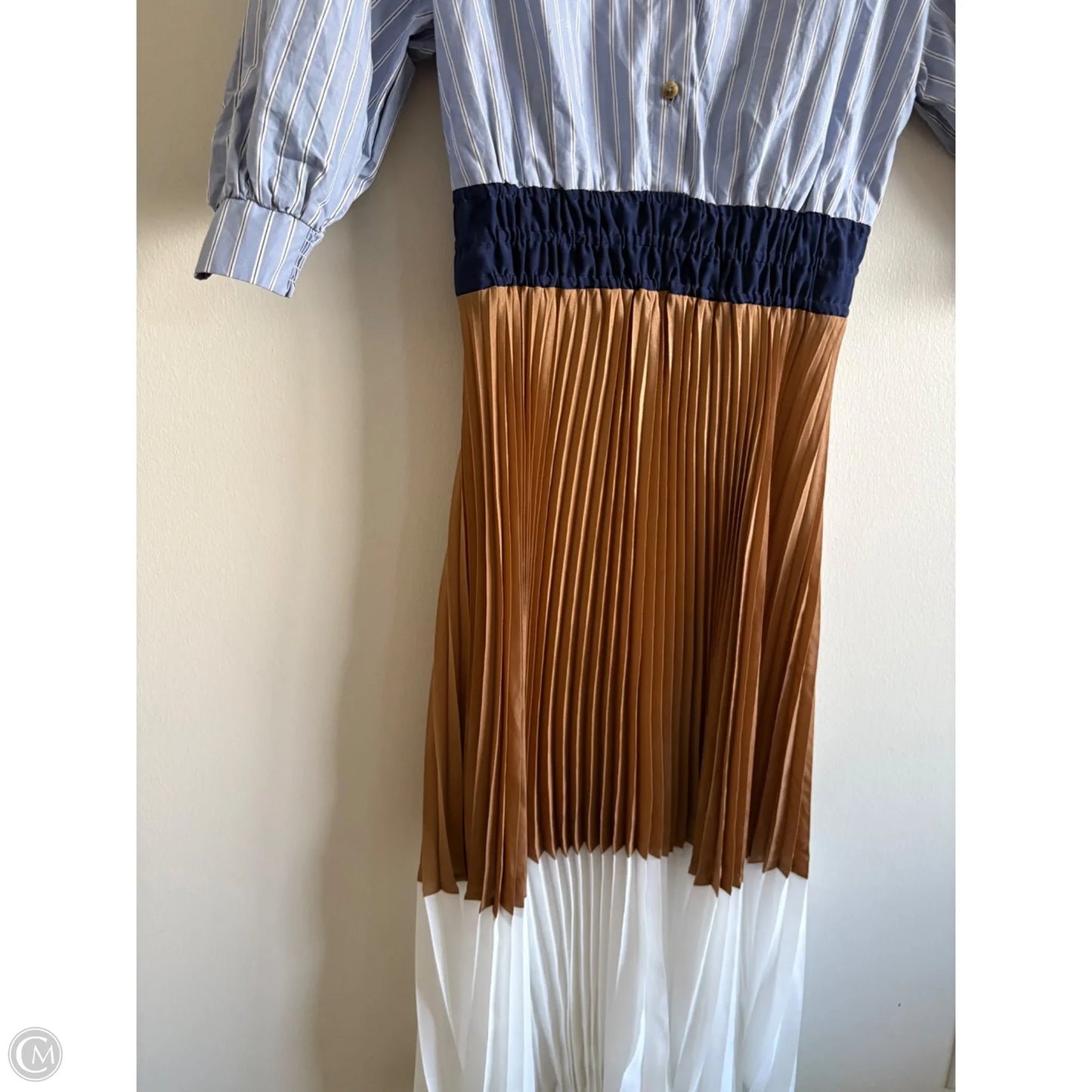 Dress Casual Maxi By Anthropologie In Striped Pattern, Size: Sp