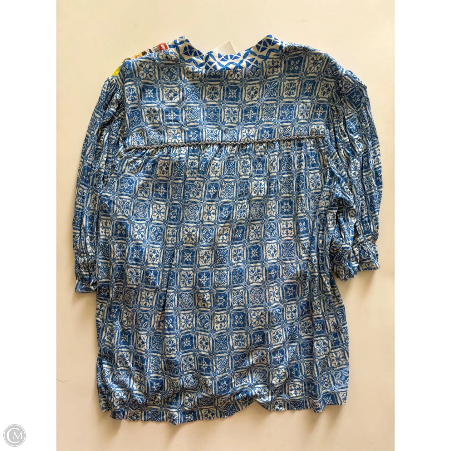 Top Short Sleeve By bl-nk london In Blue, Size: S