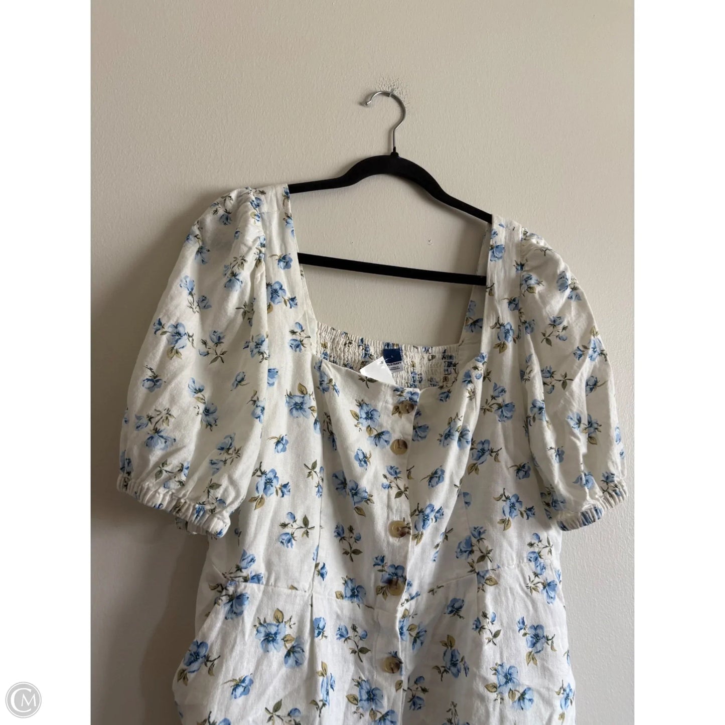 Dress Casual Short By Old Navy In Floral Print, Size: L