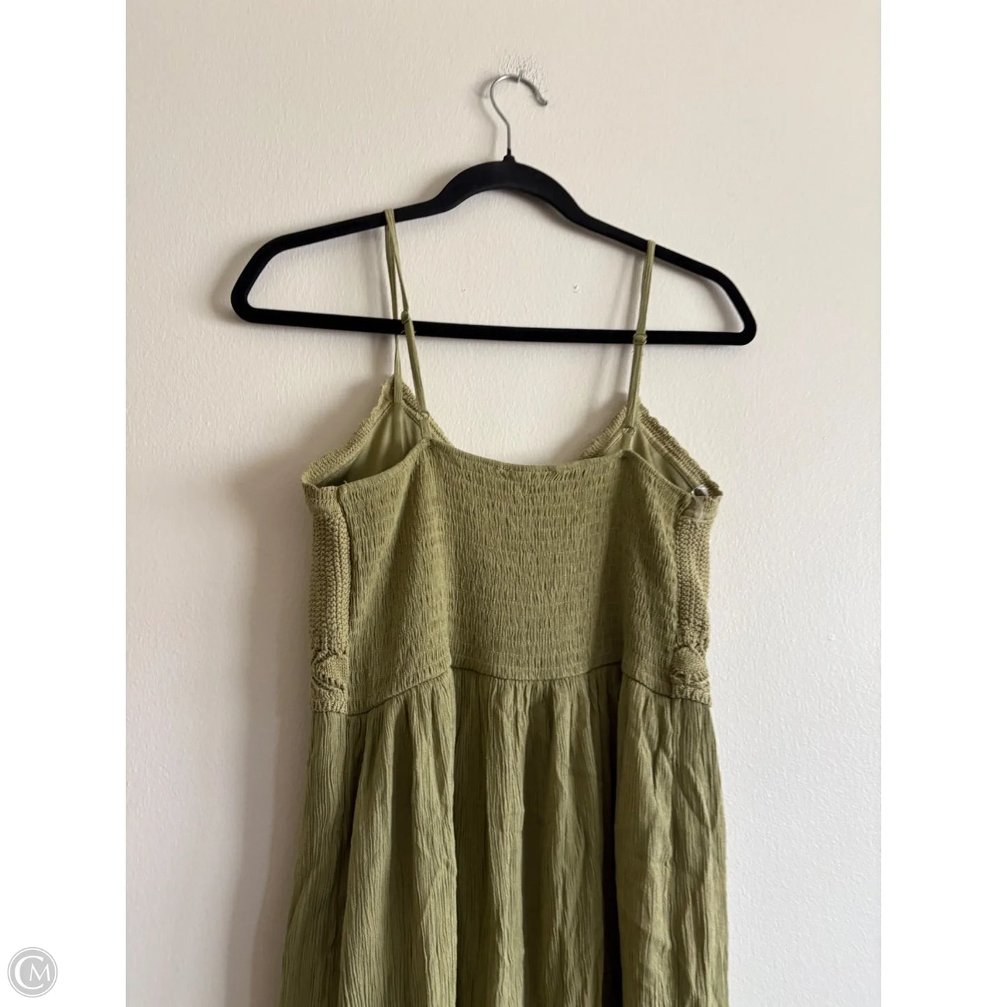 Dress Casual Maxi By No Boundaries In Green, Size: L