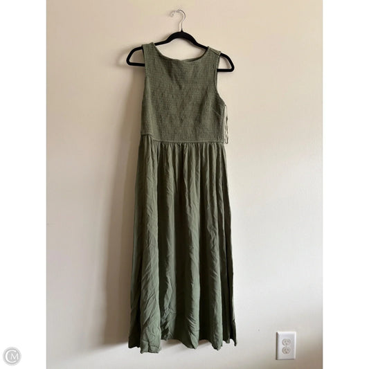Dress Casual Maxi By Japna In Green, Size: L