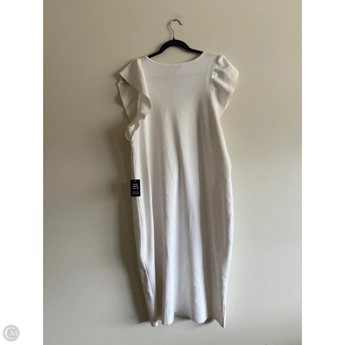 Dress Sweater By Express In White, Size: Xl