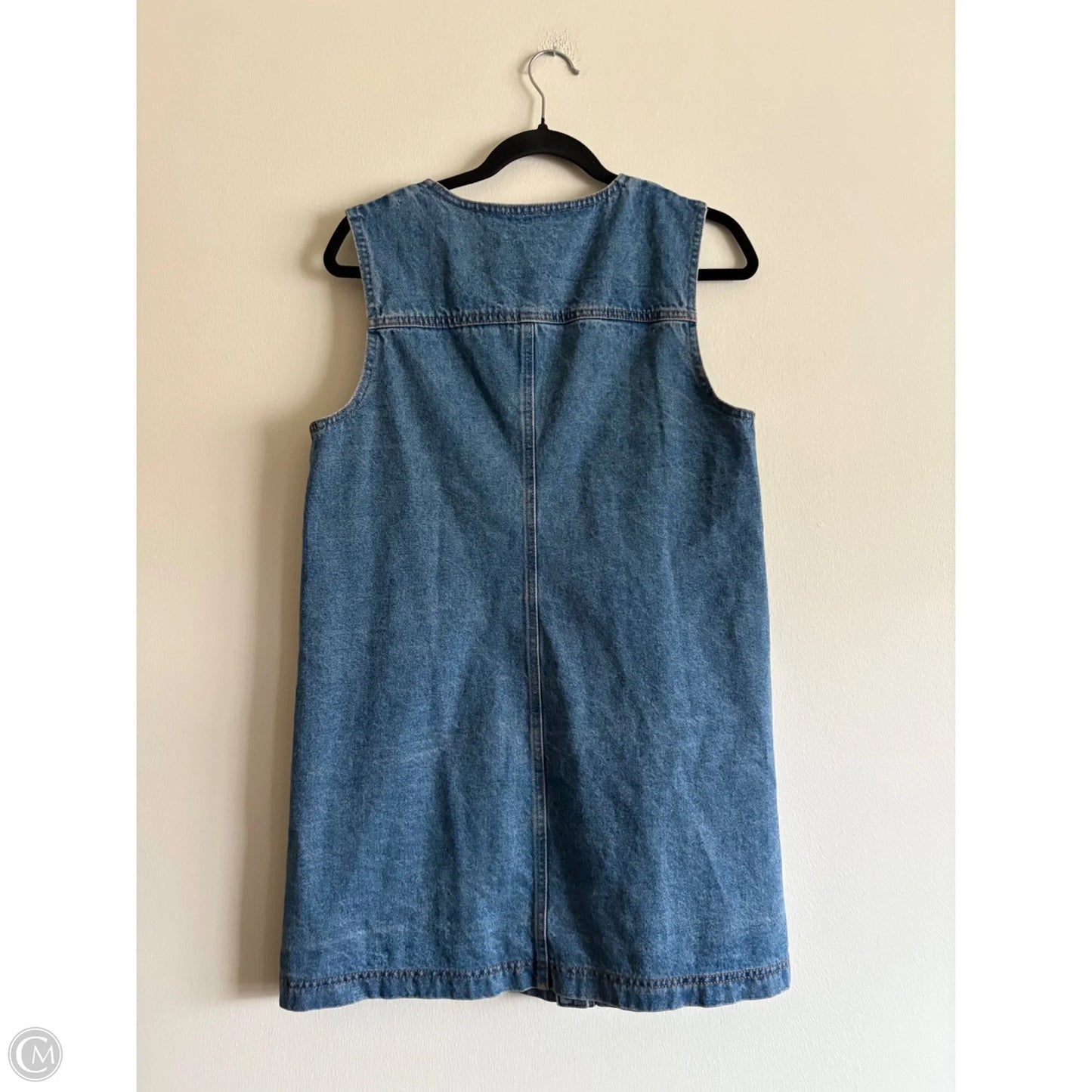 Dress Casual Short By Le Lis In Blue Denim, Size: M