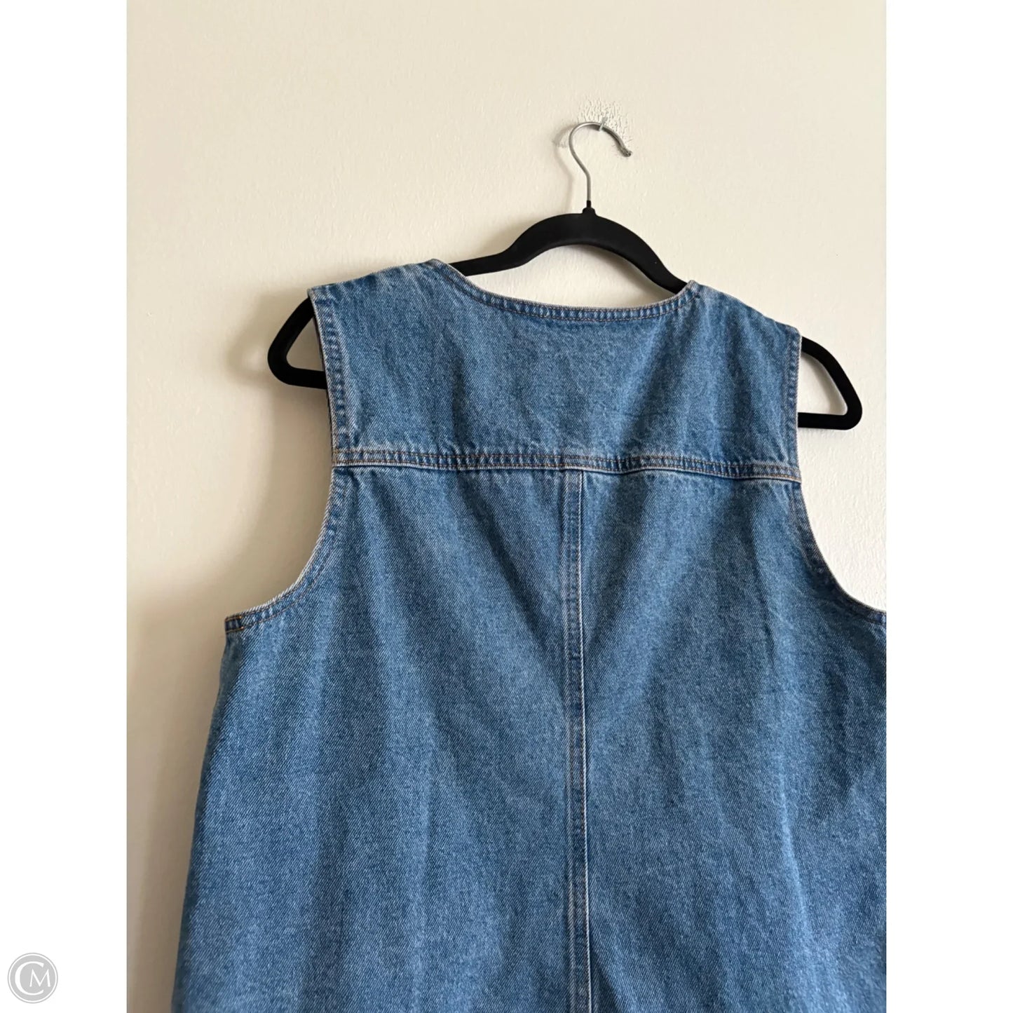 Dress Casual Short By Le Lis In Blue Denim, Size: M