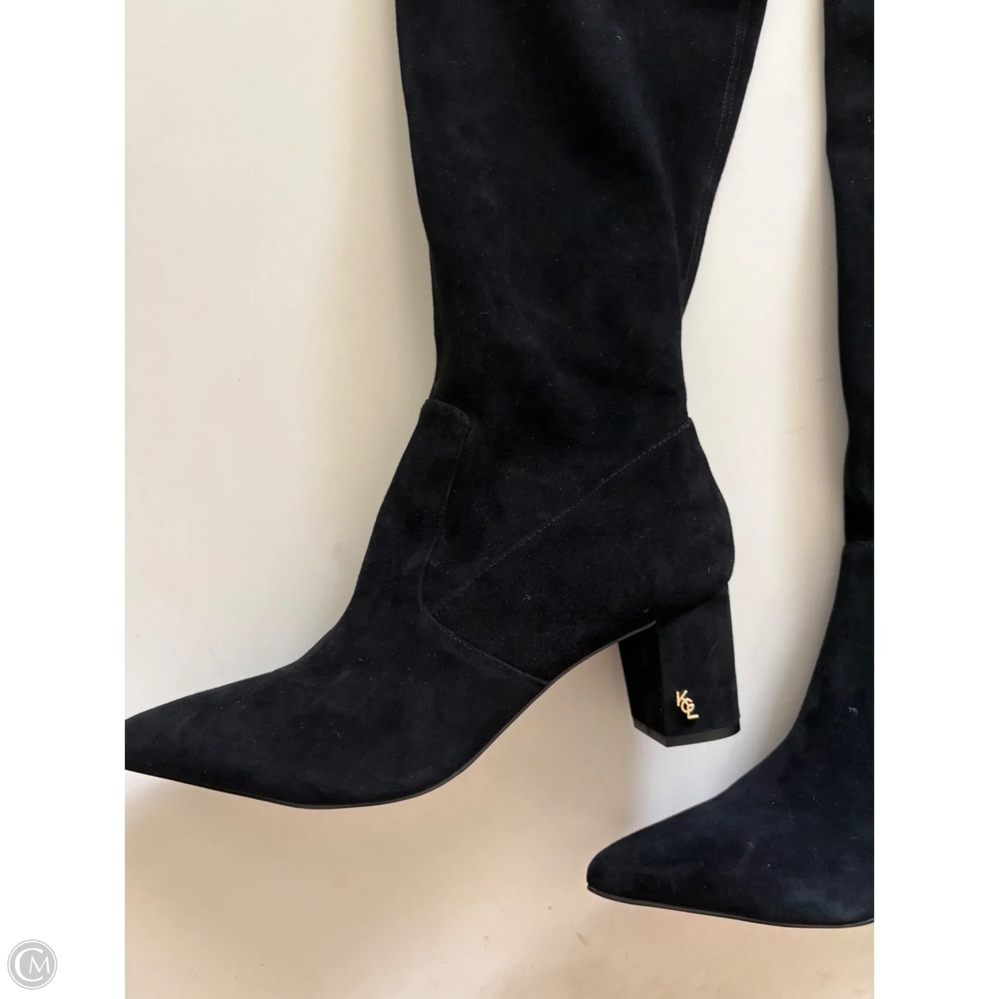 Boots Designer By Kurt Geiger In Black, Size: 10.5