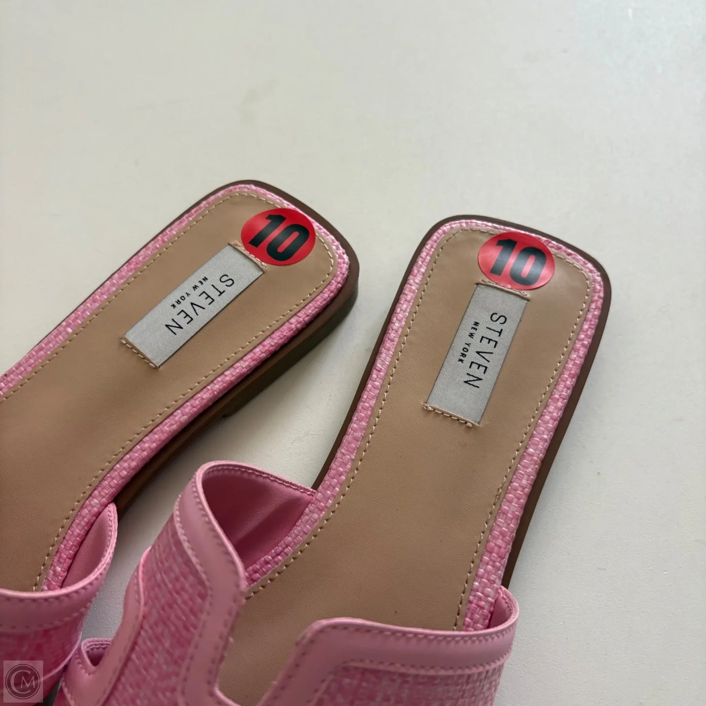 Sandals Flats By STEVEN NEW YORK In Pink, Size: 10