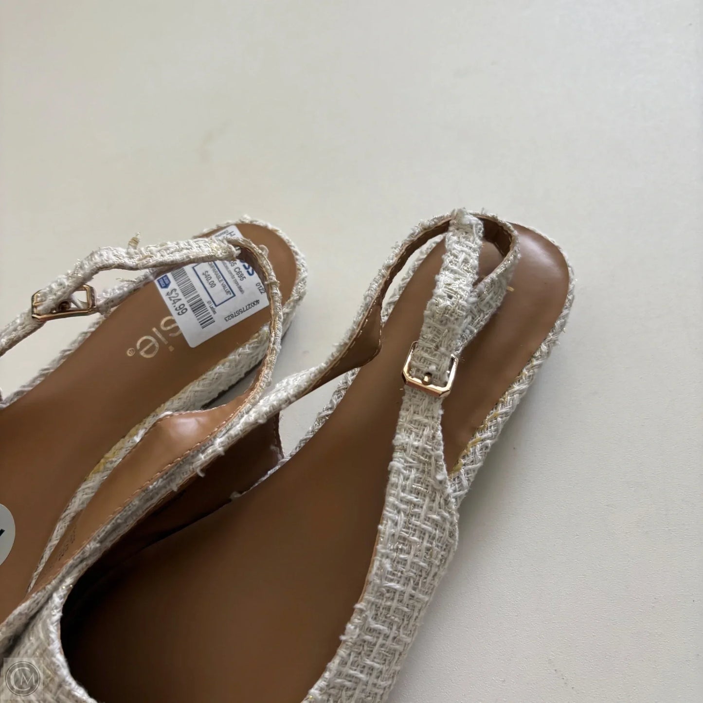 Shoes Flats By Kensie In Cream, Size: 9.5