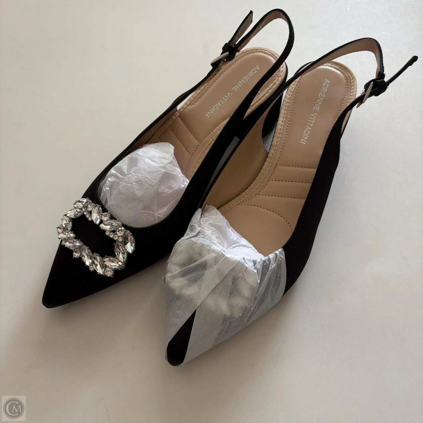 Shoes Heels Kitten By Adrienne Vittadini In Black, Size: 9.5