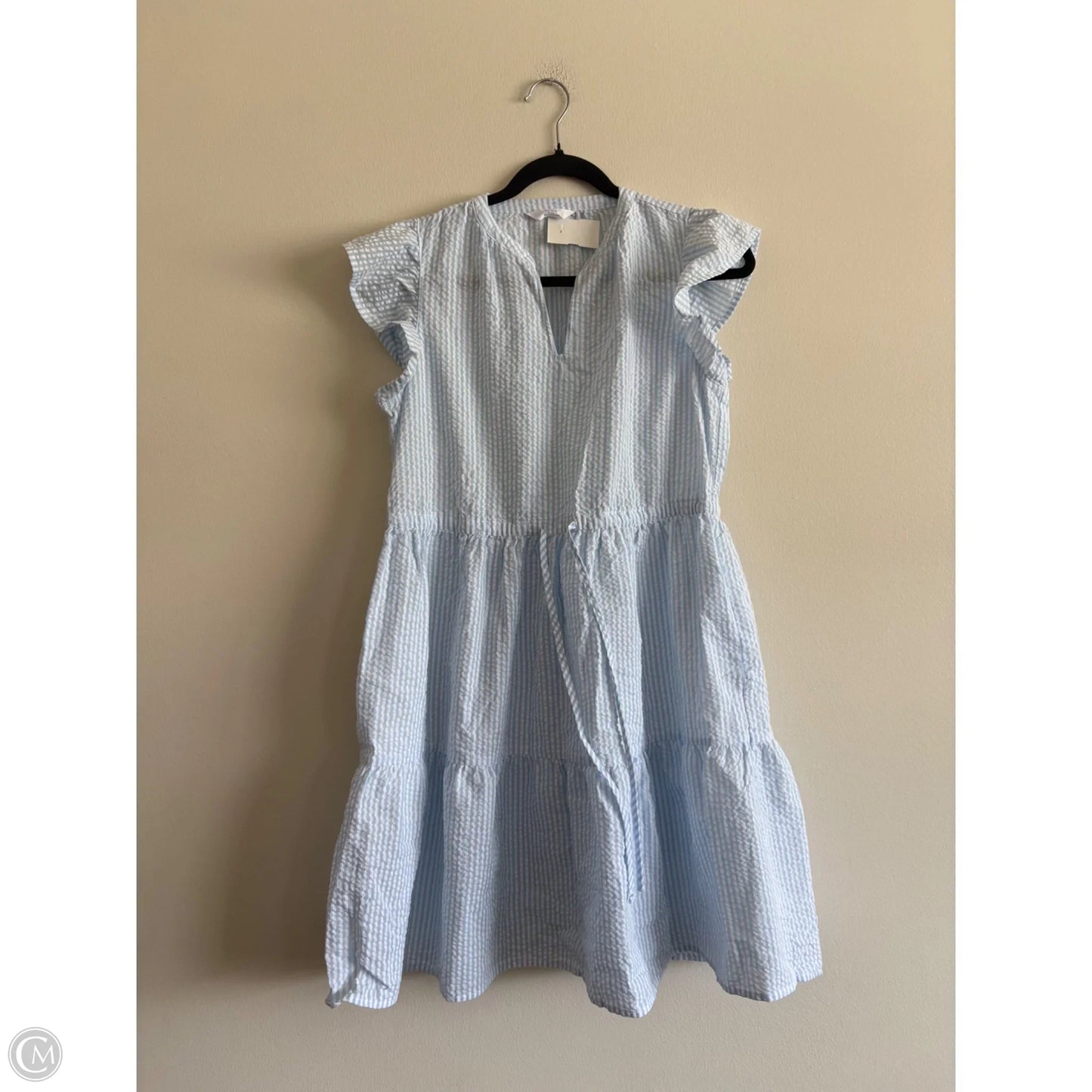 Dress Casual Short By Time And Tru In Blue, Size: S