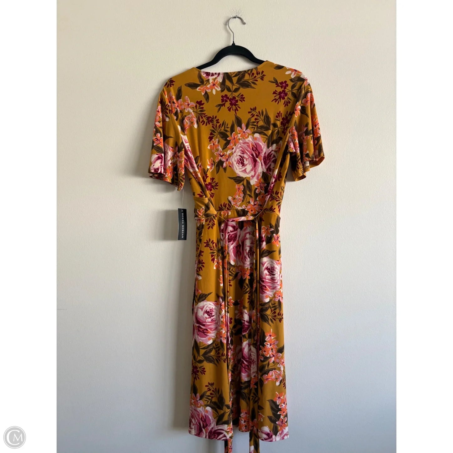 Dress Casual Midi By Donna Morgan In Floral Print, Size: 14