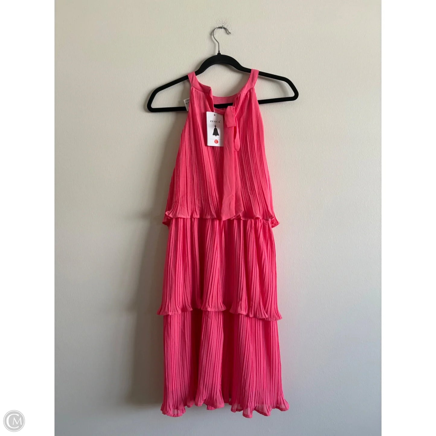 Dress Party Short By Zesica In Coral, Size: L