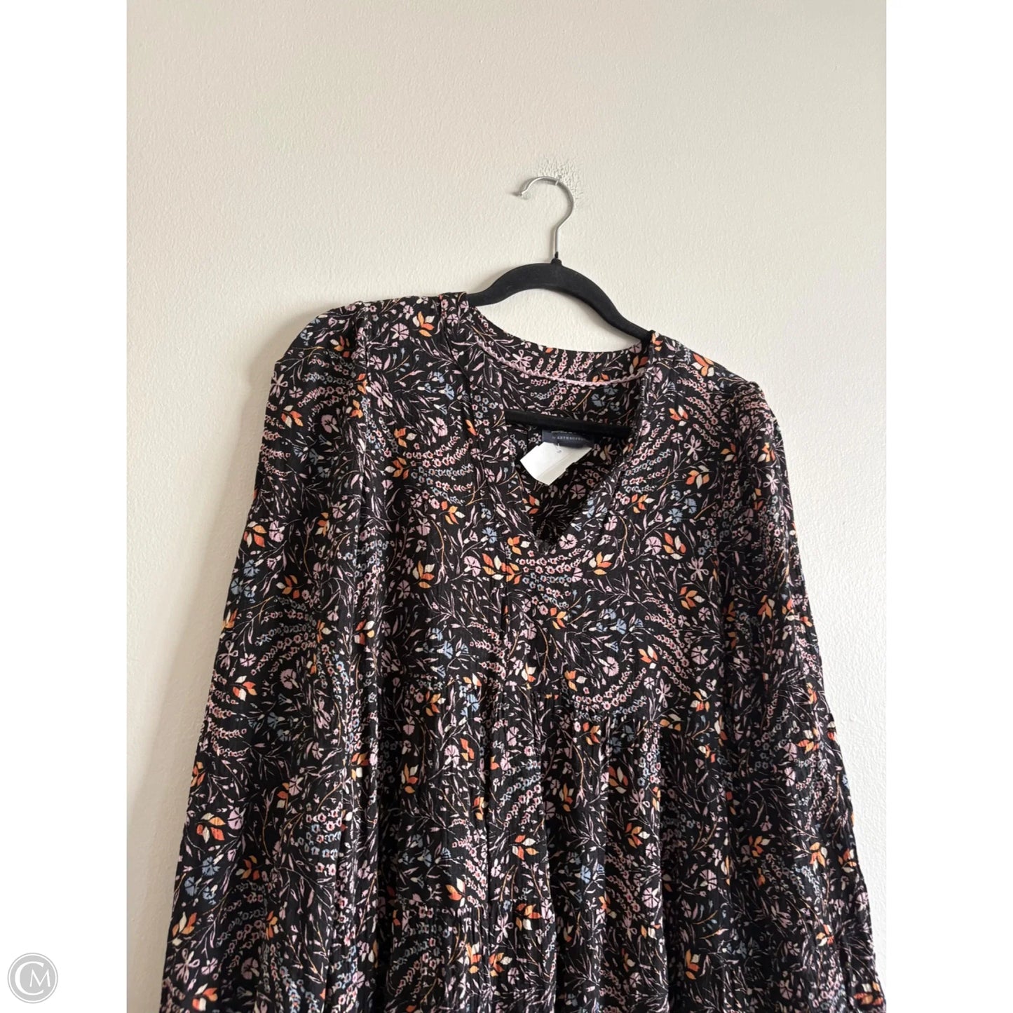 Dress Casual Midi By Maeve In Floral Print, Size: M