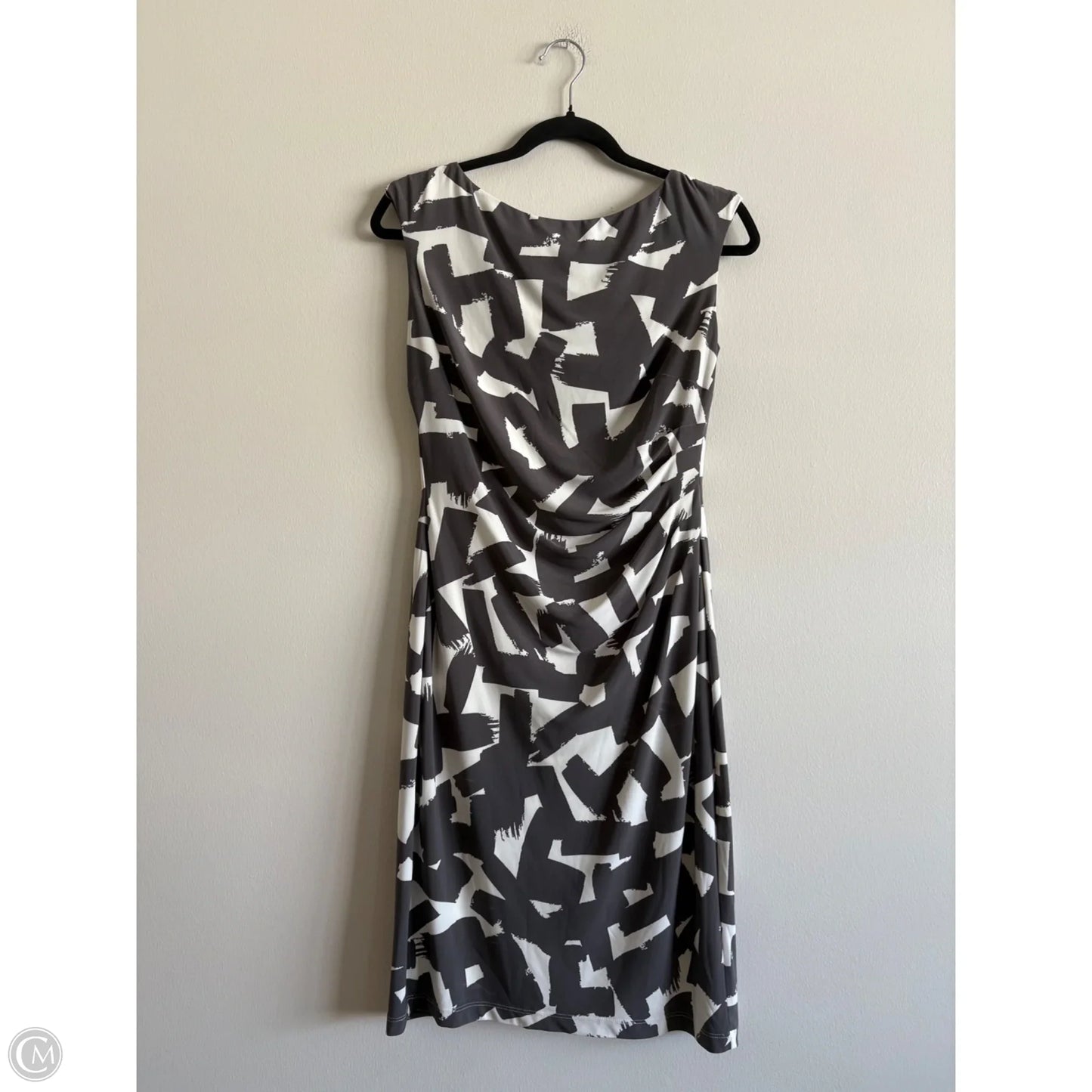 Dress Work By Lauren By Ralph Lauren In Grey, Size: 6